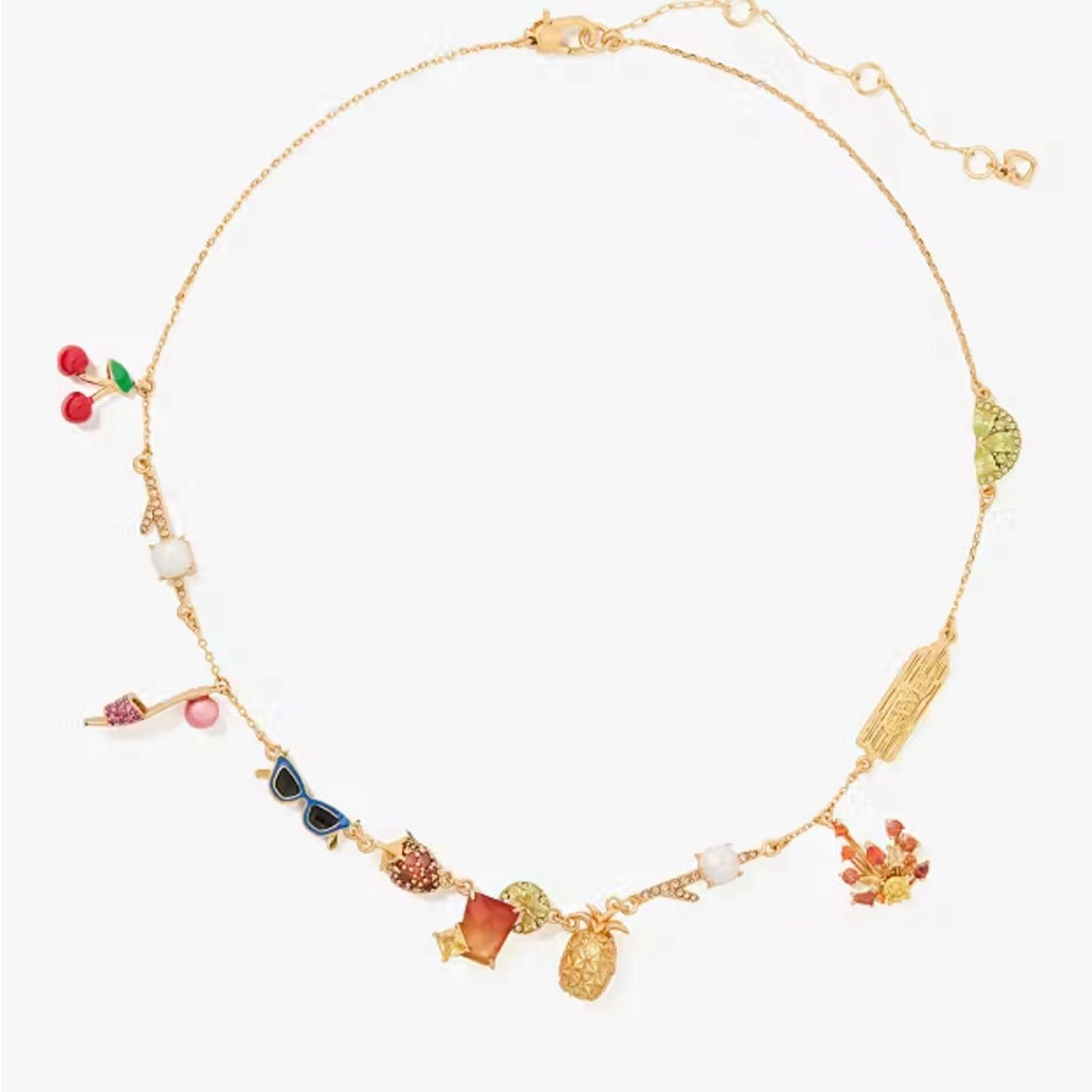 Kate Spade Sweet Treasures scatter necklace